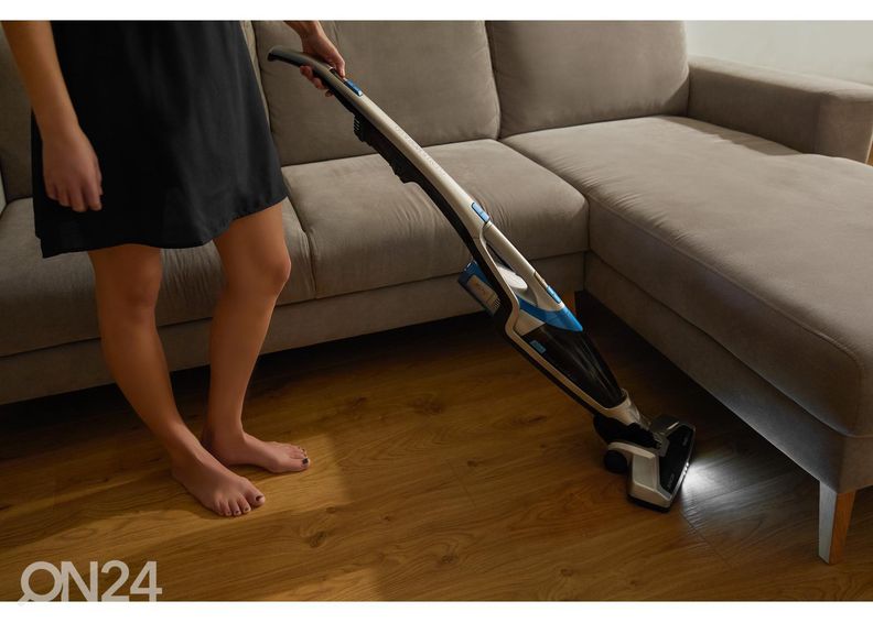 Johdoton varsipölynimuri mopilla Sencor SVC0740BLEUE3, sininen kuvasuurennos