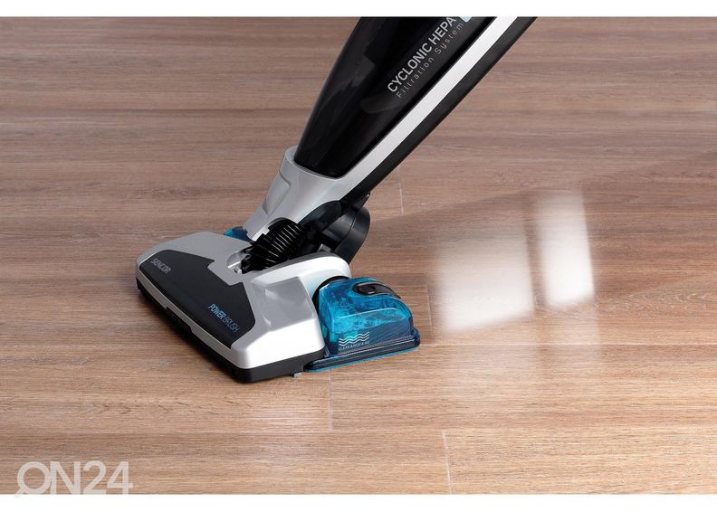 Johdoton varsipölynimuri mopilla Sencor SVC0740BLEUE3, sininen kuvasuurennos