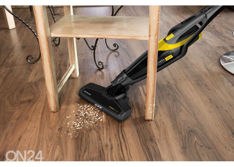 Johdoton varsipölynimuri mopilla Sencor SVC0741YLEUE3, keltainen kuvasuurennos