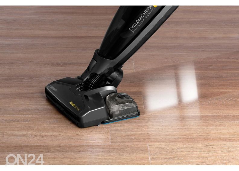 Johdoton varsipölynimuri mopilla Sencor SVC0741YLEUE3, keltainen kuvasuurennos