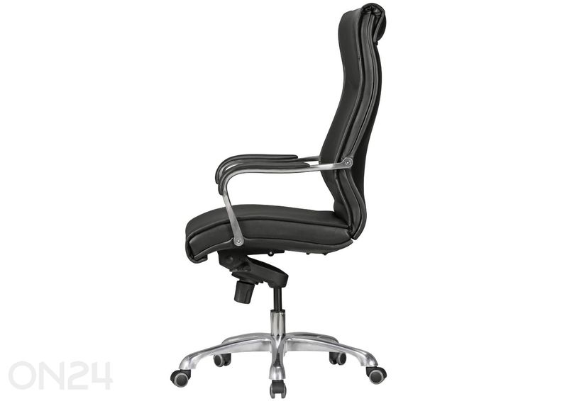Johtajan tuoli XXL Big Boss, musta kuvasuurennos