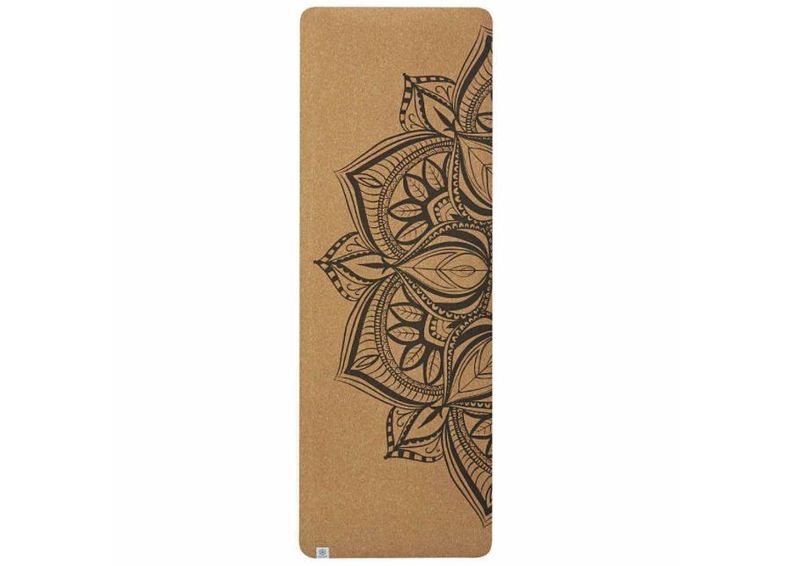 Joogamatto korkkia Gaiam Printed Cork Mandala 173x61 cm kuvasuurennos