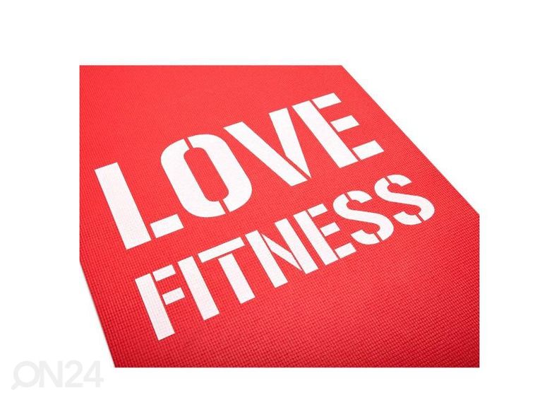 Joogamatto / voimistelumatto Love Reebok 173x61x0,4 cm kuvasuurennos