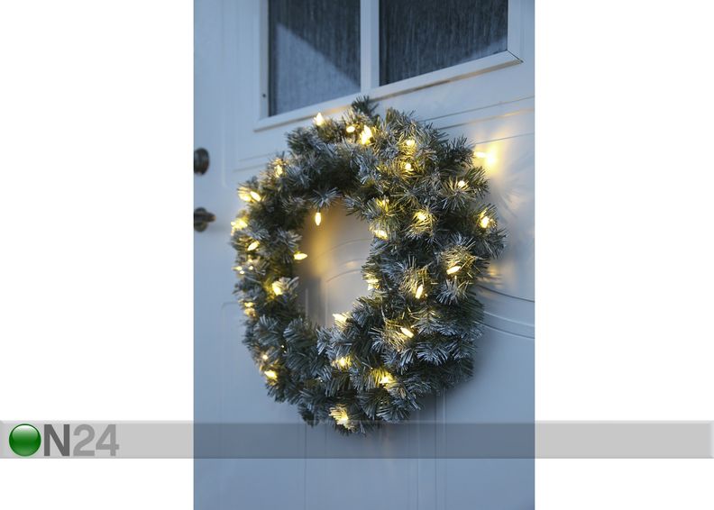 Jouluseppele LED valoilla 50 cm kuvasuurennos