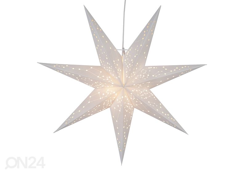 Joulutähti Galaxy 60 cm, valkoinen kuvasuurennos