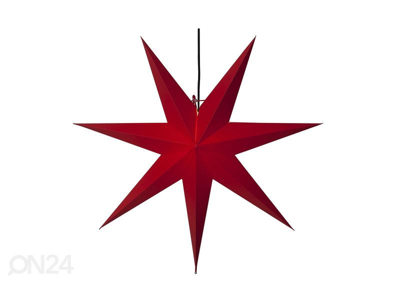 Joulutähti Rozen 70 cm, punainen kuvasuurennos