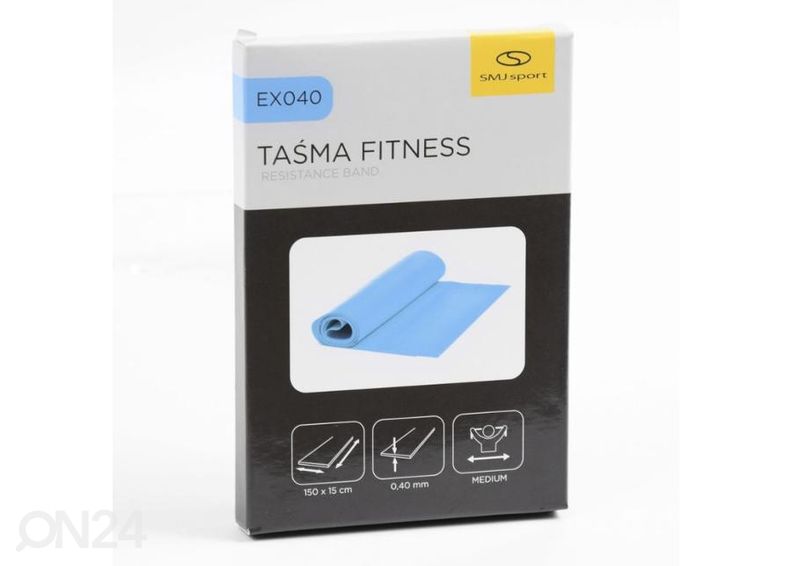Jumppakuminauha SMJ Sport EX040 150x15x0,4 cm medium kuvasuurennos
