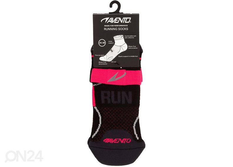 Juoksusukat Avento kuvasuurennos