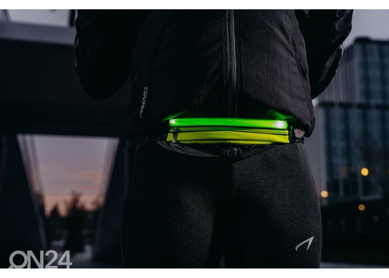 Juoksuvyölaukku LED valoilla Avento kuvasuurennos