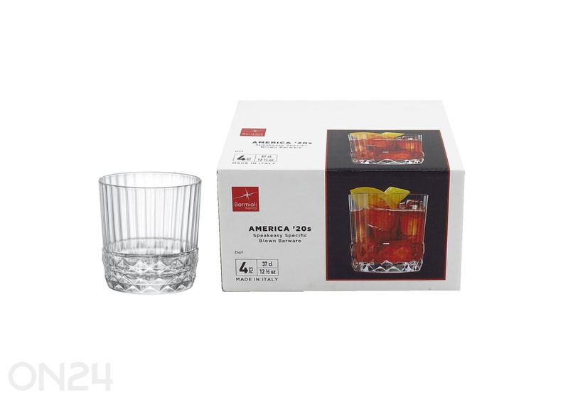 Juomalasi America'20s 37 cl, 4 kpl kuvasuurennos