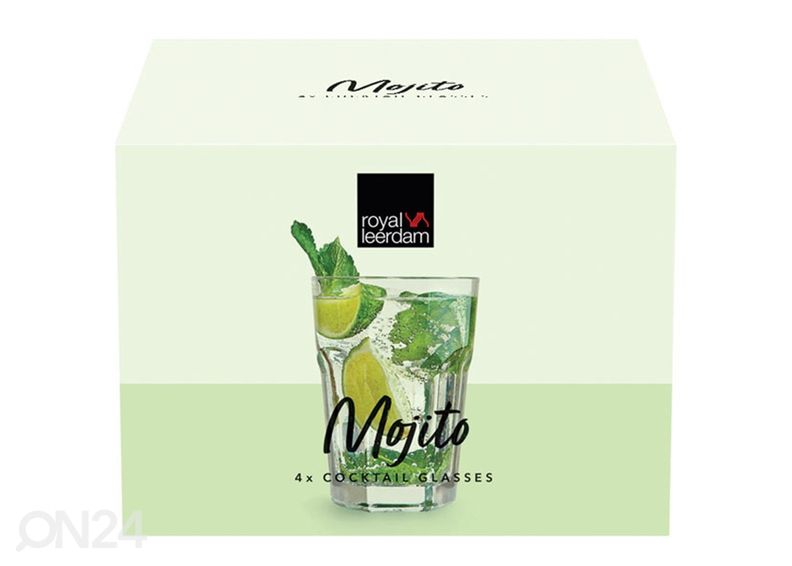 Juomalasi Mojito 41 cl, 4 kpl kuvasuurennos