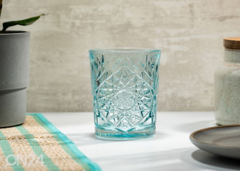 Juomalasi Royal Leerdam Hobstar sininen 35 cl, 2kpl kuvasuurennos