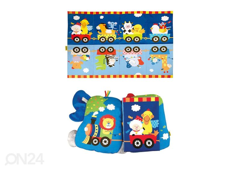 K´s Kids pehmokirja - leikkimatto Elefantti kuvasuurennos