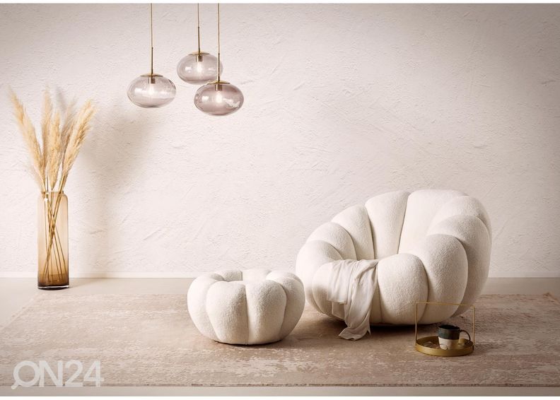 Kääntyvä nojatuoli ja rahi Blossom kuvasuurennos