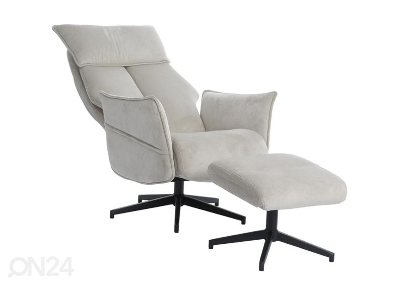 Kääntyvä recliner mekanismituoli + rahi kuvasuurennos