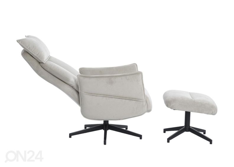 Kääntyvä recliner mekanismituoli + rahi kuvasuurennos