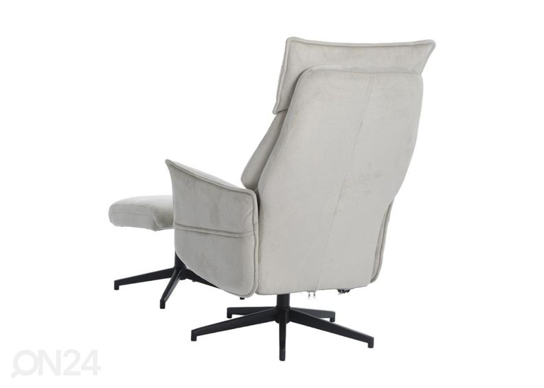Kääntyvä recliner mekanismituoli + rahi kuvasuurennos
