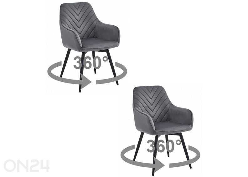 Kääntyvät tuolit 2 kpl kuvasuurennos