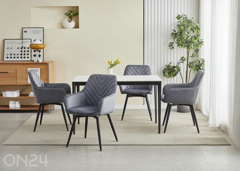 Kääntyvät tuolit 2 kpl kuvasuurennos