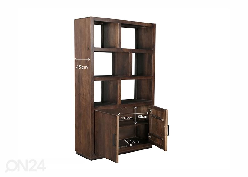 Kaappi/hylly Jaxx 120 cm kuvasuurennos