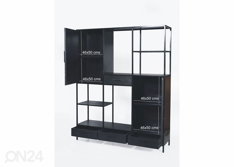 Kaappi/hylly York 160 cm kuvasuurennos