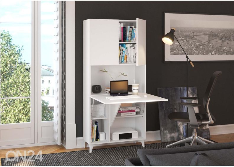 Kaappi-hyllystö/ sihteerinkaappi Lissy 80 cm kuvasuurennos