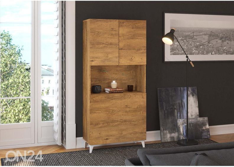 Kaappi-hyllystö/ sihteerinkaappi Lissy 80 cm kuvasuurennos