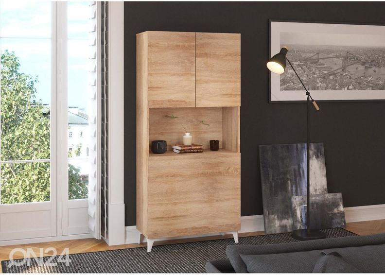 Kaappi-hyllystö/ sihteerinkaappi Lissy 80 cm kuvasuurennos