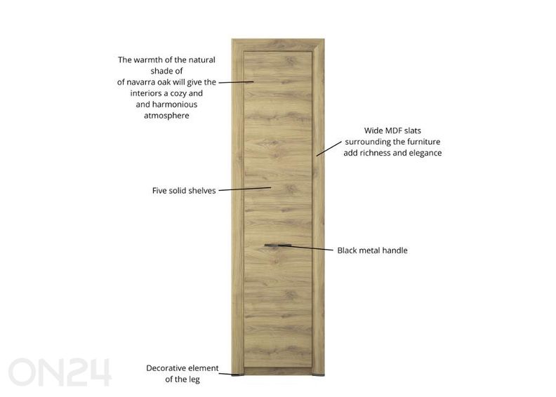 Kaappi Sapori 60 cm kuvasuurennos