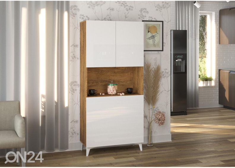 Kaappi/ sihteerinkaappi kuvasuurennos