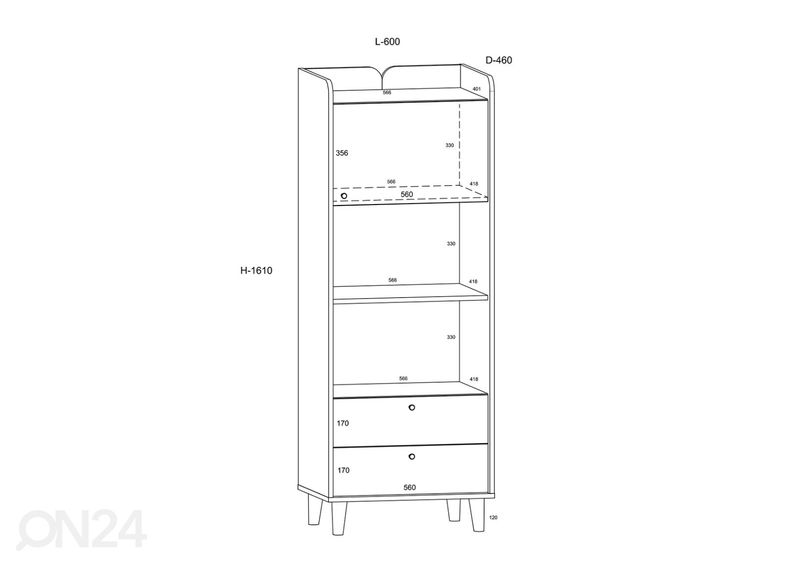 Kaappihylly kuvasuurennos