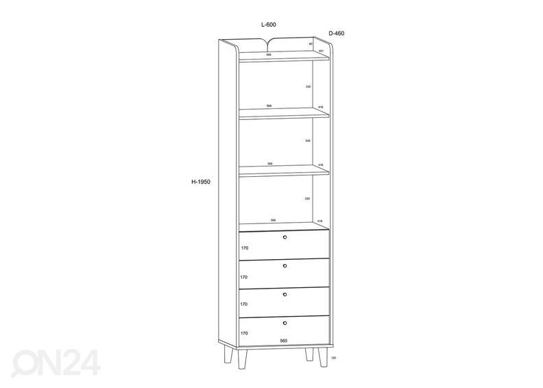 Kaappihylly kuvasuurennos