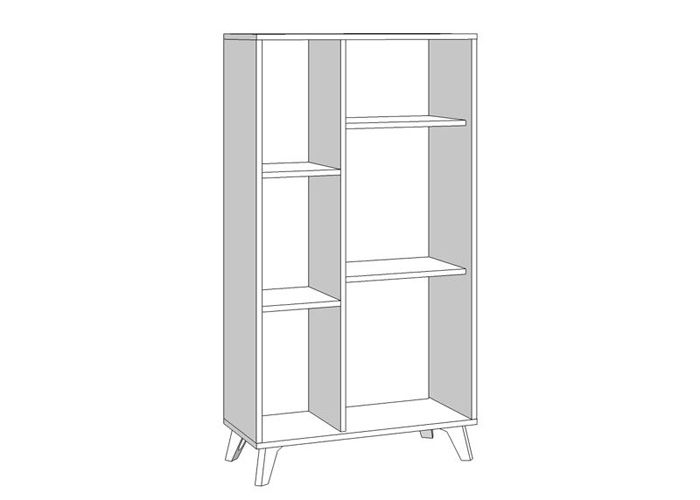 Kaappihylly Umbria kuvasuurennos