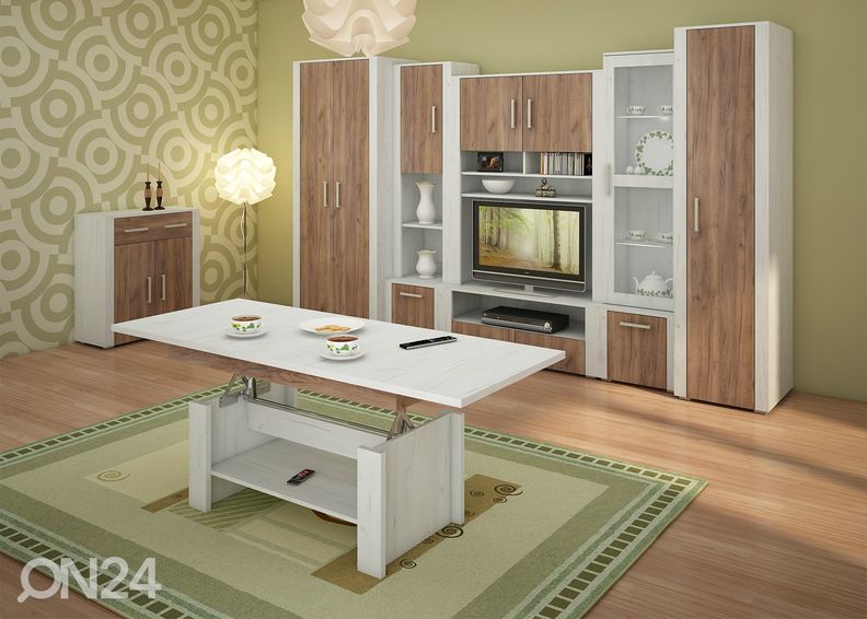 Kaappihyllystö kuvasuurennos