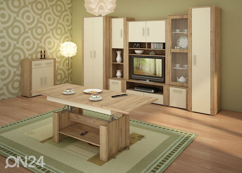 Kaappihyllystö kuvasuurennos