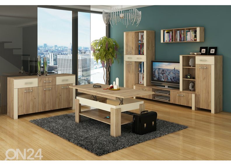 Kaappihyllystö kuvasuurennos