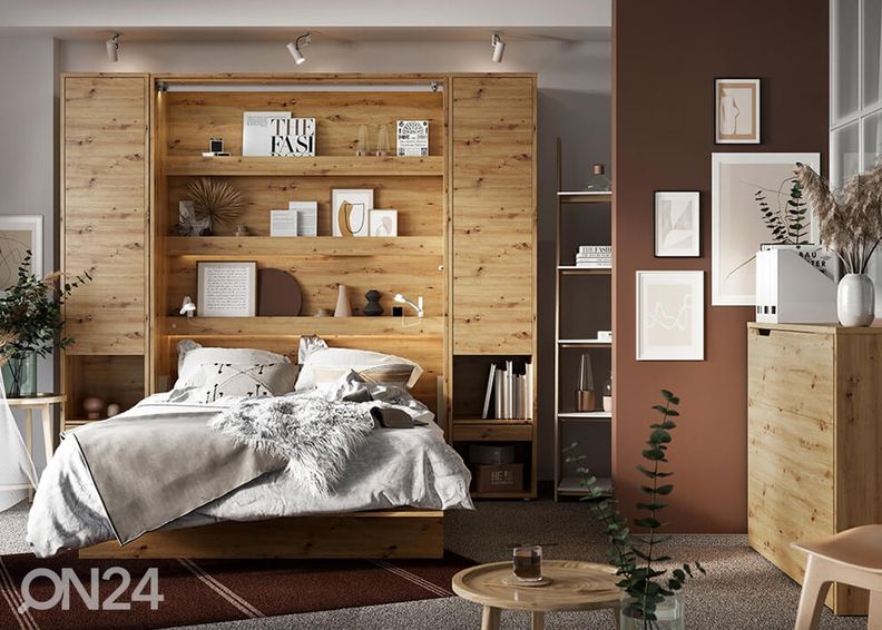 Kaappisänky Lenart BED CONCEPT 90x200 cm kuvasuurennos