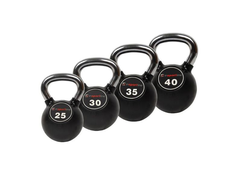 Kahvakuula 35 kg inSPORTline kumitettu kuvasuurennos