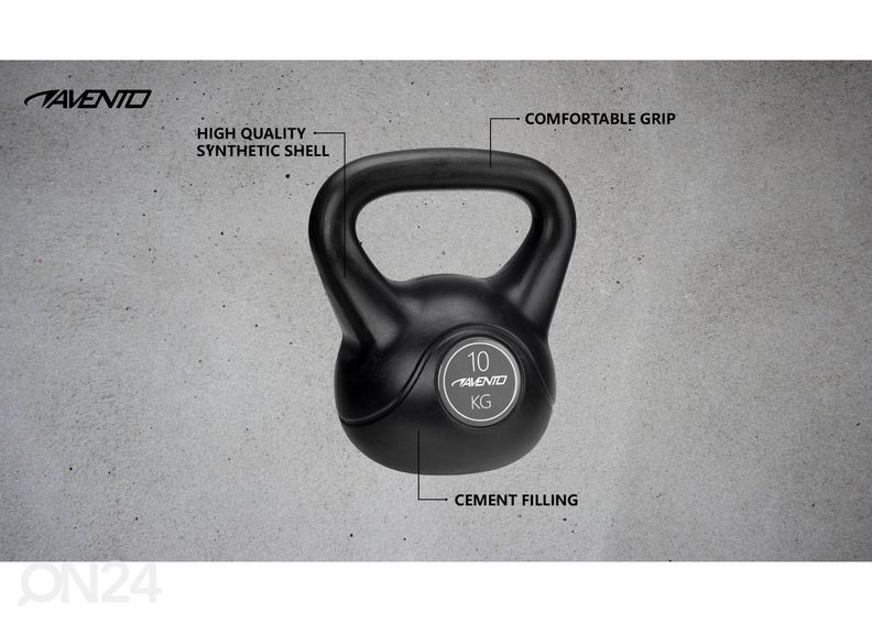 Kahvakuula Avento 10 kg muovi/sementti kuvasuurennos