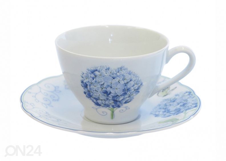 Kahvikuppi- ja asetti HORTENSIA Ø 250 ml, 6 kpl kuvasuurennos