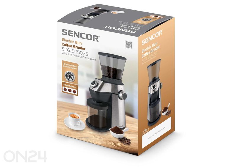 Kahvimylly Sencor SCG6050SS kuvasuurennos