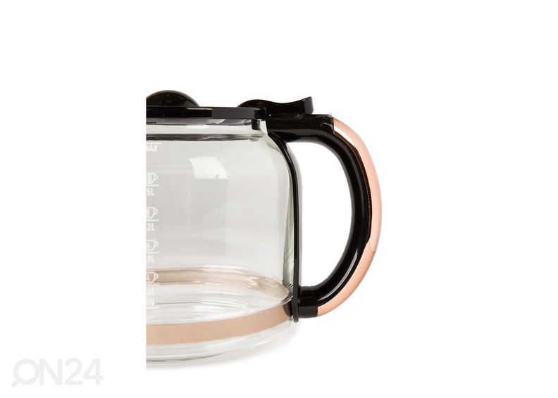 Kahvinkeitin Haden Black&Copper 1,8 L, musta kuvasuurennos