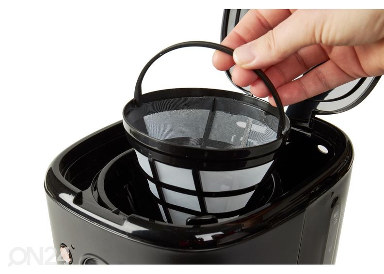 Kahvinkeitin Haden Black&Copper 1,8 L, musta kuvasuurennos
