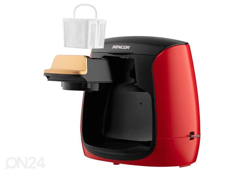 Kahvinkeitin Sencor kahdelle kupille SCE2101RD kuvasuurennos
