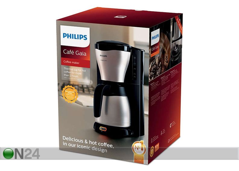 Kahvinkeitin termoskannulla Philips Cafe Gaia kuvasuurennos