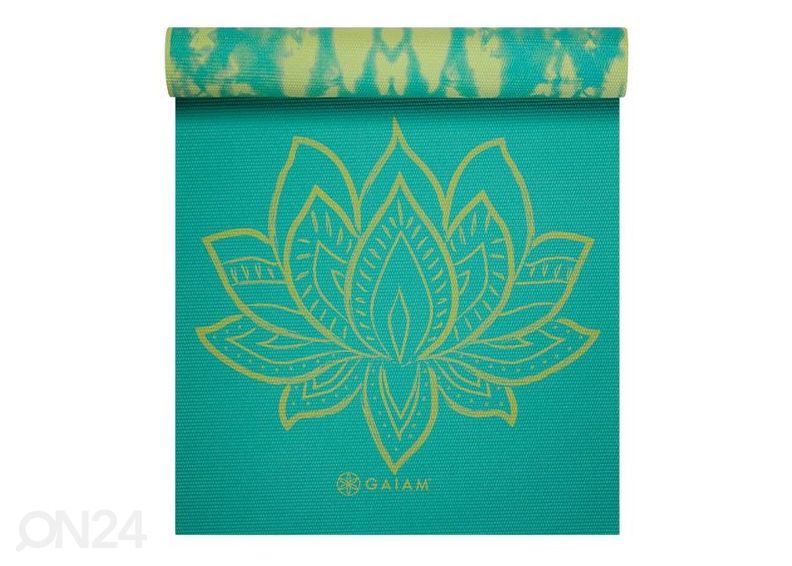 Kaksipuolinen joogamatto GAIAM 6 mm kuvasuurennos