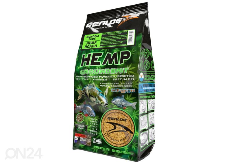 Kalanrehu Genlog 1 kg kannabis, särki kuvasuurennos