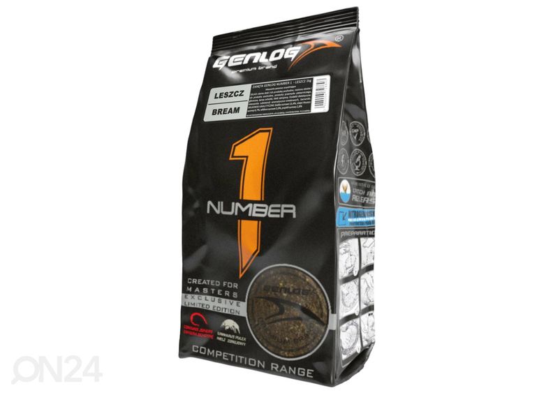 Kalanrehu Genlog no. 1 1 kg lahna kuvasuurennos