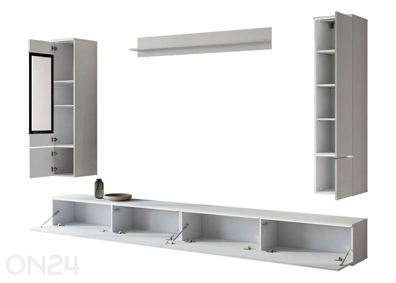 Kalustekokonaisuus Vera VIII + LED kuvasuurennos