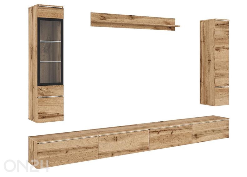 Kalustekokonaisuus Vera VIII + LED kuvasuurennos